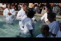 Batismo com o pólo de Trezentos no Maanaim de Magarça no Estado do Rio de Janeiro.  - galerias/396/thumbs/thumb_239_resized.jpg