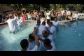 Batismo com o pólo de Trezentos no Maanaim de Magarça no Estado do Rio de Janeiro.  - galerias/396/thumbs/thumb_243_resized.jpg