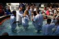 Batismo com o pólo de Trezentos no Maanaim de Magarça no Estado do Rio de Janeiro.  - galerias/396/thumbs/thumb_276_resized.jpg