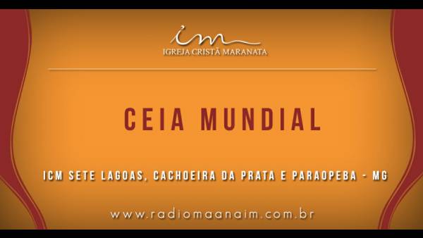 Ceia Mundial da Igreja Cristã Maranata: Participação das igrejas do Brasil - Parte II - galerias/4554/thumbs/229icmsetelagoas-cachoeiradaprata-paraopeba-mg.jpg