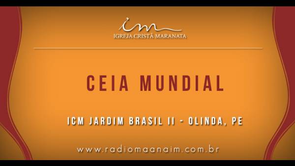 Ceia Mundial da Igreja Cristã Maranata: Participação das igrejas do Brasil - Parte II - galerias/4554/thumbs/280icmjbrasilii-olinda-pe.jpg