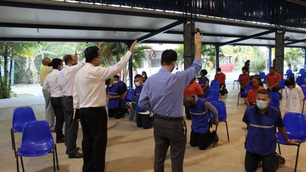 Reunião de obreiros, diáconos e pastores no Maanaim de Terra Vermelha, Vila Velha, ES - galerias/5081/thumbs/09.jpg