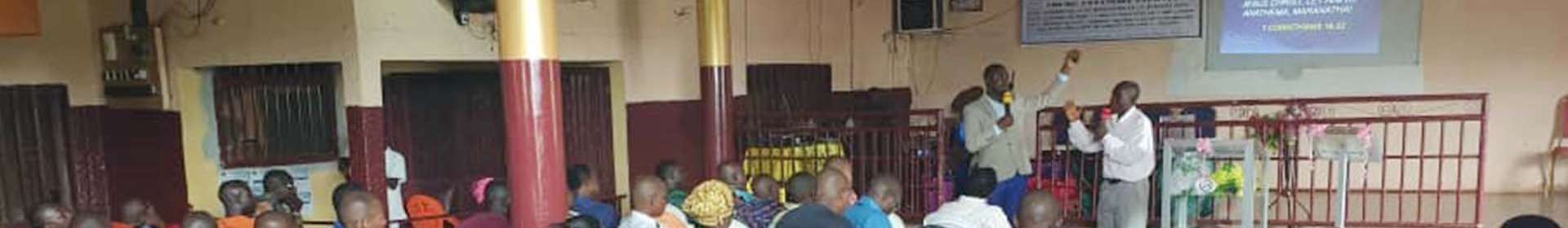 Seminário da Igreja Cristã Maranata em República de Guiné, país africano